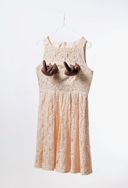 Middle Fingers 108cm x 43cm x 18cm